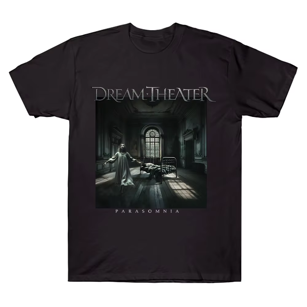 Dream Theatre Parasomnie T-shirts homme T-Shirt Coton Manches Courtes Hip Hop Vintage Bande T-shirts