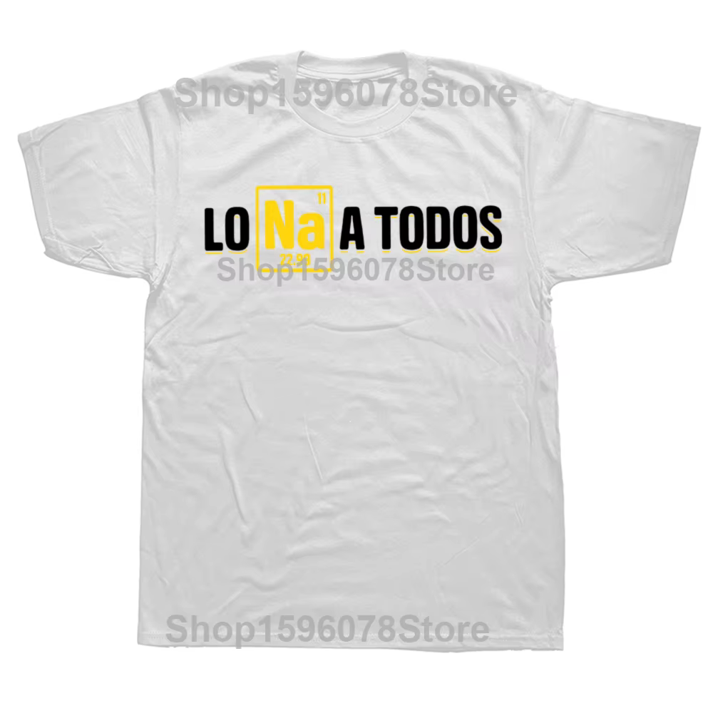 T-shirt humoristique en coton unisexe, I Hate Them All, Chemistry Na Puns Joke Tee, Économie décontr