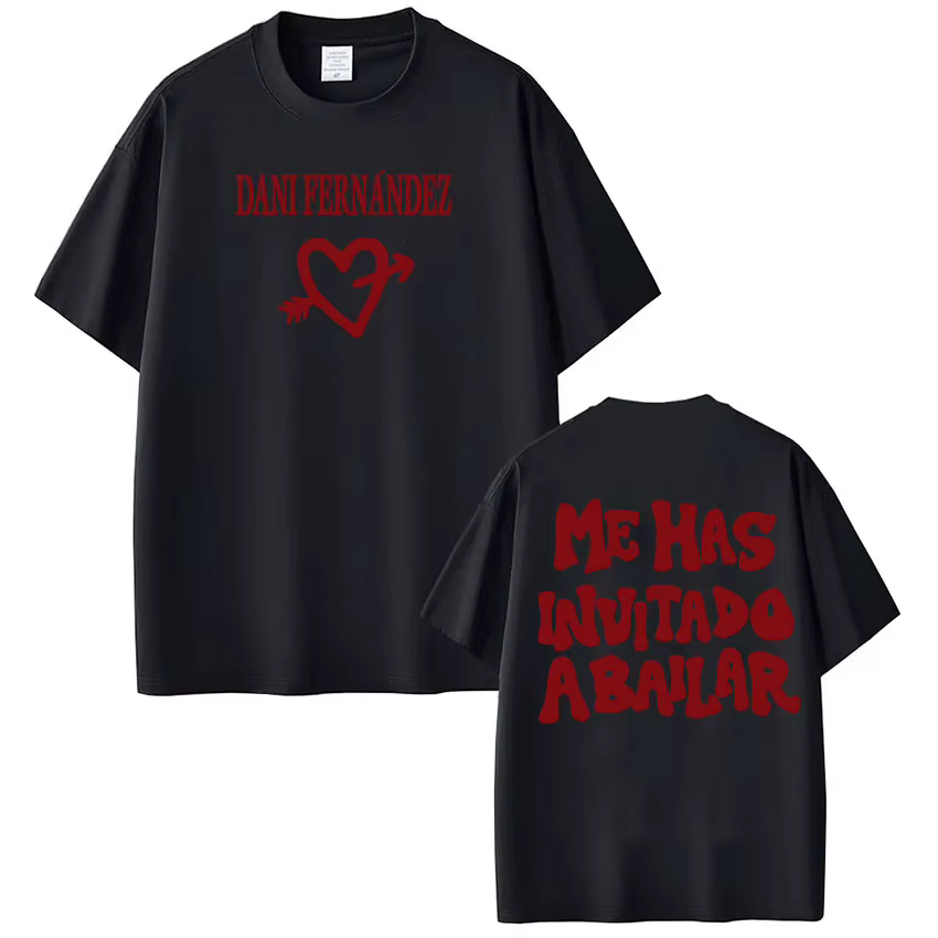 T-shirts graphiques tendance Rapper Dani Fernandez pour hommes et femmes, t-shirts en coton de haute