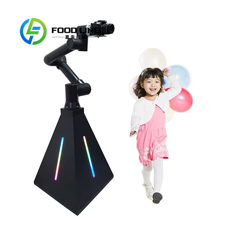 Bras robotisé photo avec écran tactile, commande intelligente, fonctionnement facile pour l'utilisat