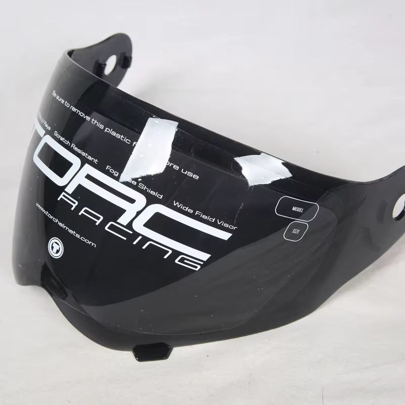 Lentille pour visières TORC T33, double lentille, lentille de casque de rallye tout-terrain, autocol