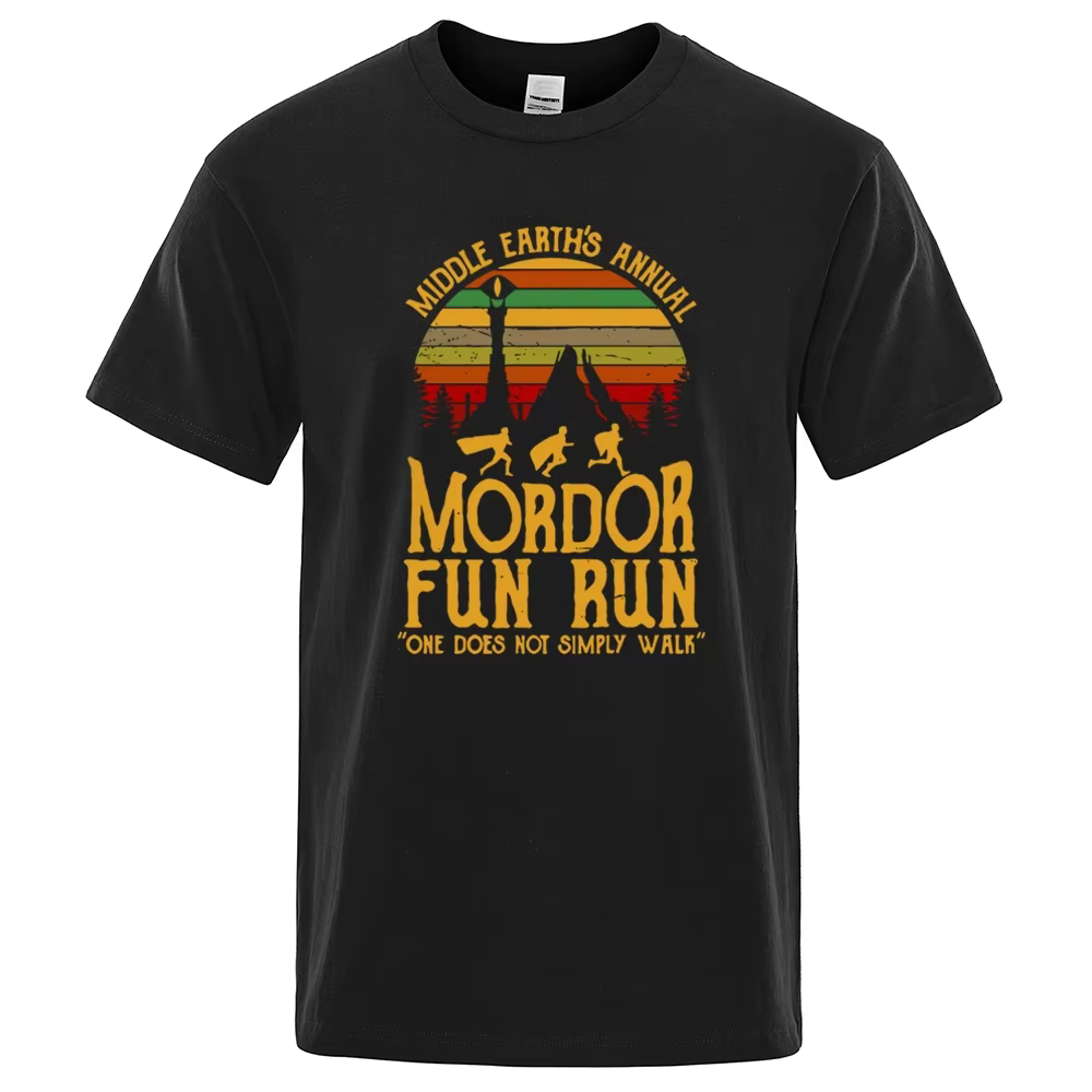 T-Shirt pour Homme et Femme, Estival et Amusant, en Coton, Vêtement de Rue, Hip Hop