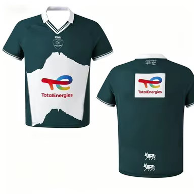 Maillot de rugby français imprimé à séchage rapide 2026, style rétro à rayures, pour fans, commémora