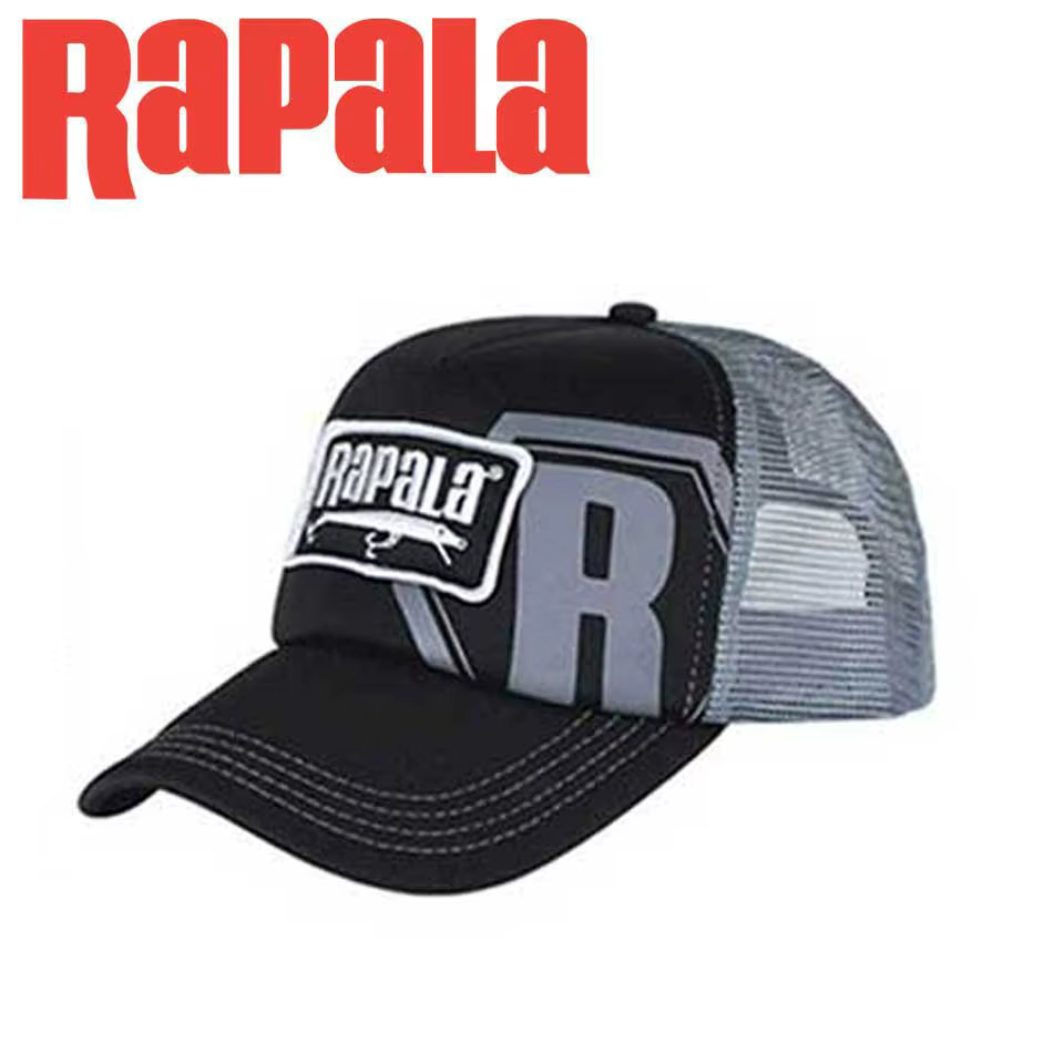 RAPALA chapeau de pêche casquette de pêche respirant/chapeau LED/visière de sport de plein air casqu