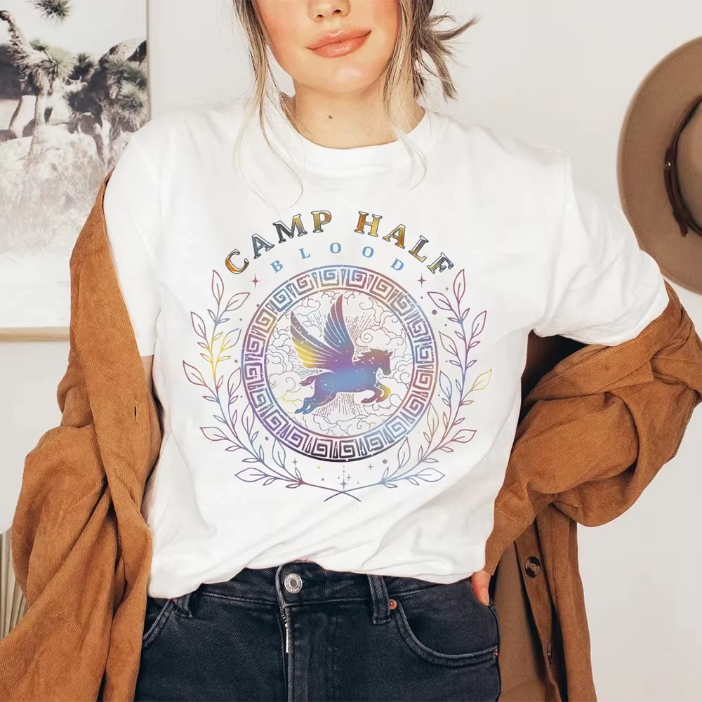 Sweat-shirt de camp de sang pour femmes, JupClaSweatshirt, Percy Jackson, PleLover Gift, Semi, Y-Vin
