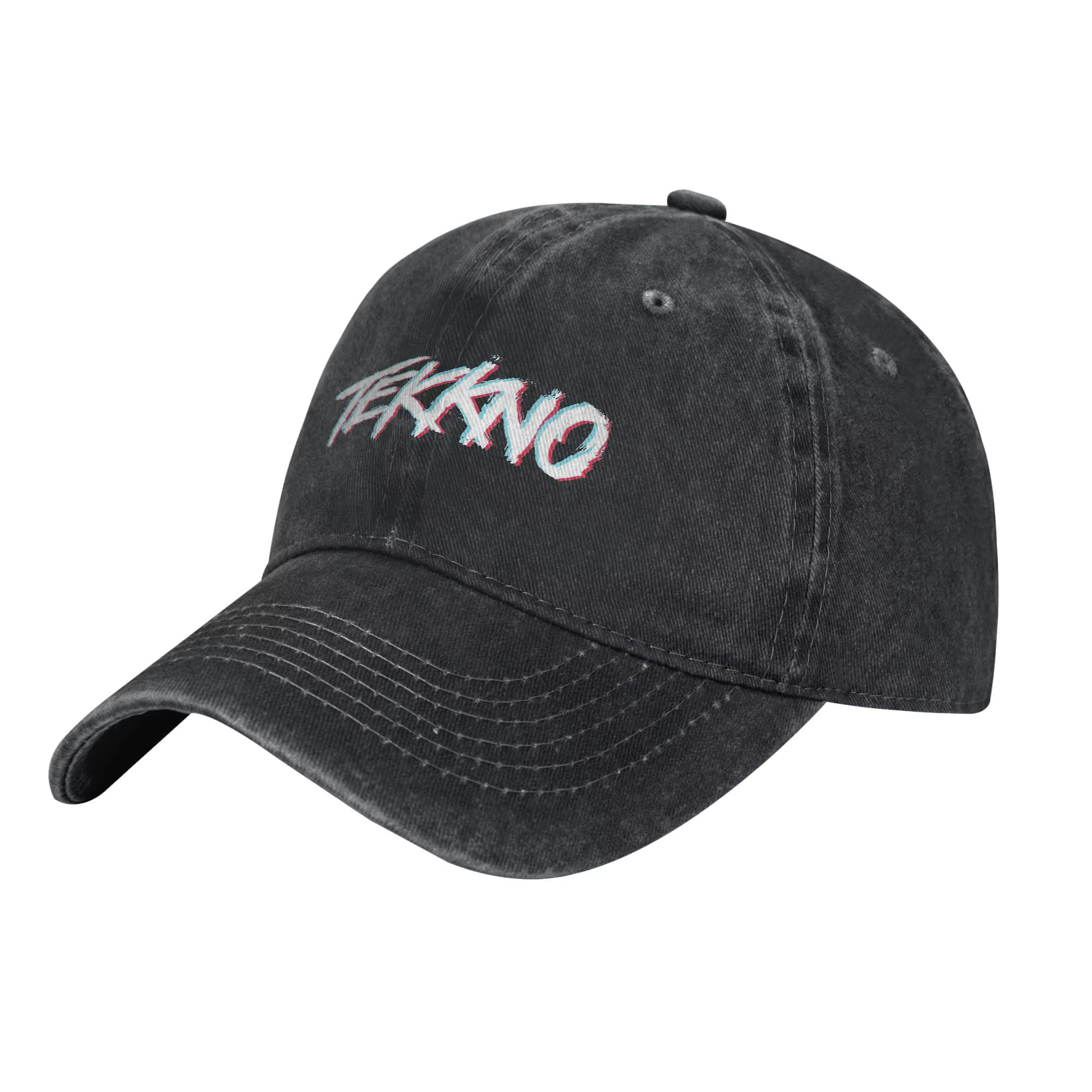 Électrique Callboy Tekkno hommes femmes casquette de Baseball musique allemande en détresse Denim la
