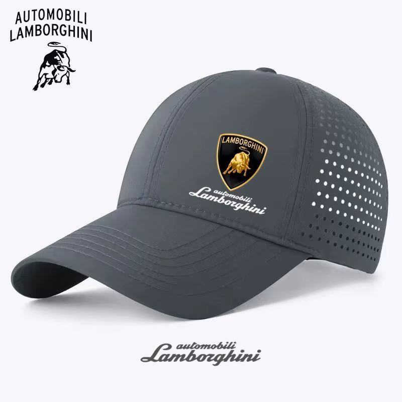 Coussin de cou pour voiture, casquette de course avec logo de voiture, casquette de baseball d'extér