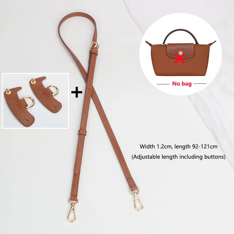 Ensemble de sangles de sac pour Longchamp, accessoires en cuir, bricolage, Mini Transformation, poin