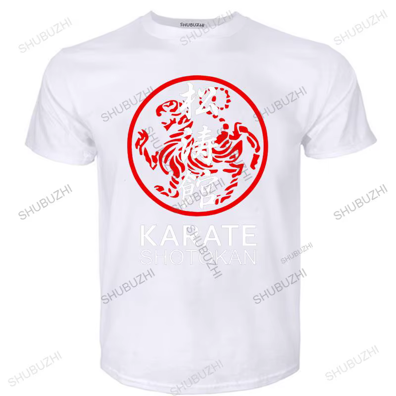 T-shirt à manches courtes de karaté Shotokan pour hommes, uniformes d'exercice en coton, t-shirt Y-V