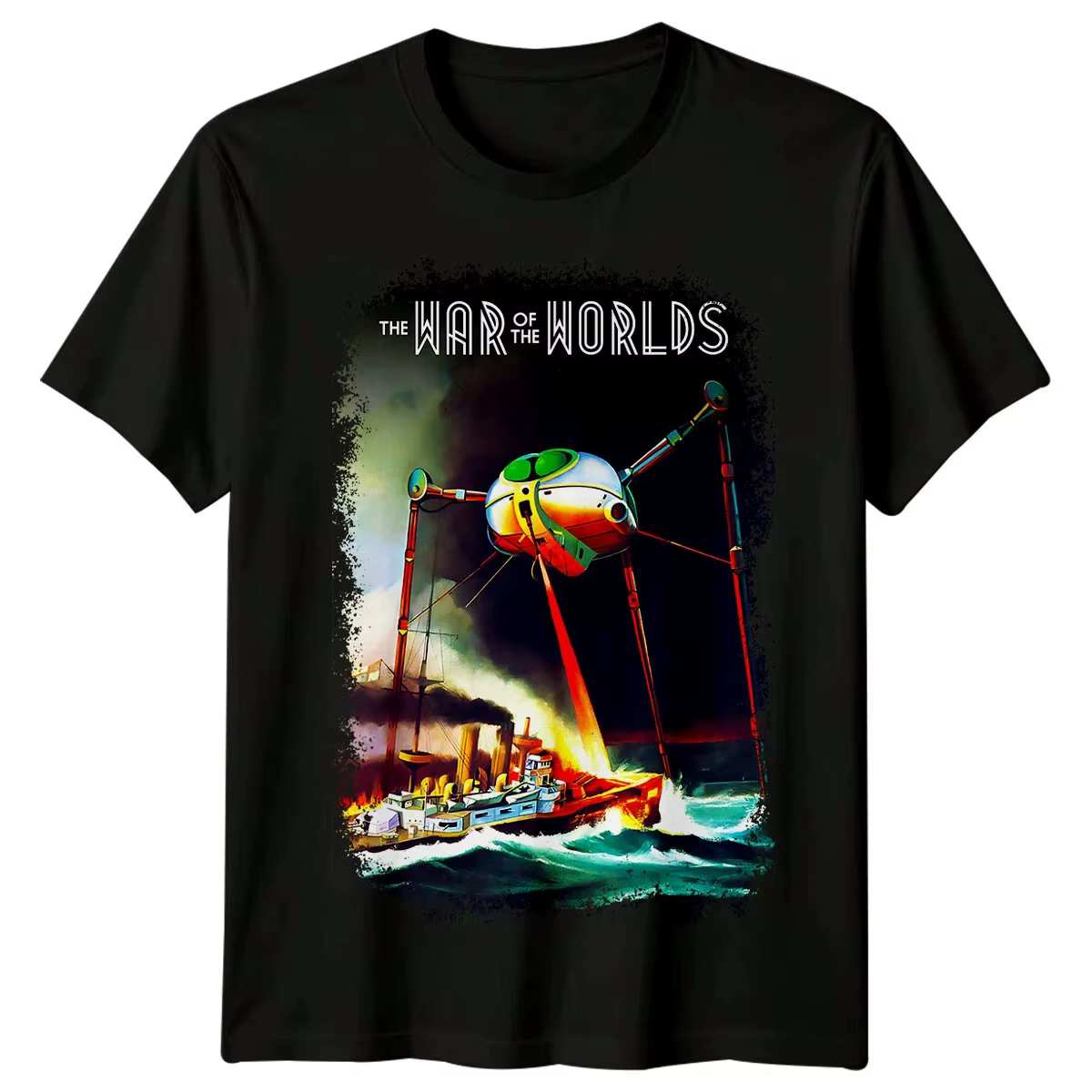 T-shirt du film La Guerre des Mondes (1953) pour femmes et hommes, en coton, décontracté, humoristiq