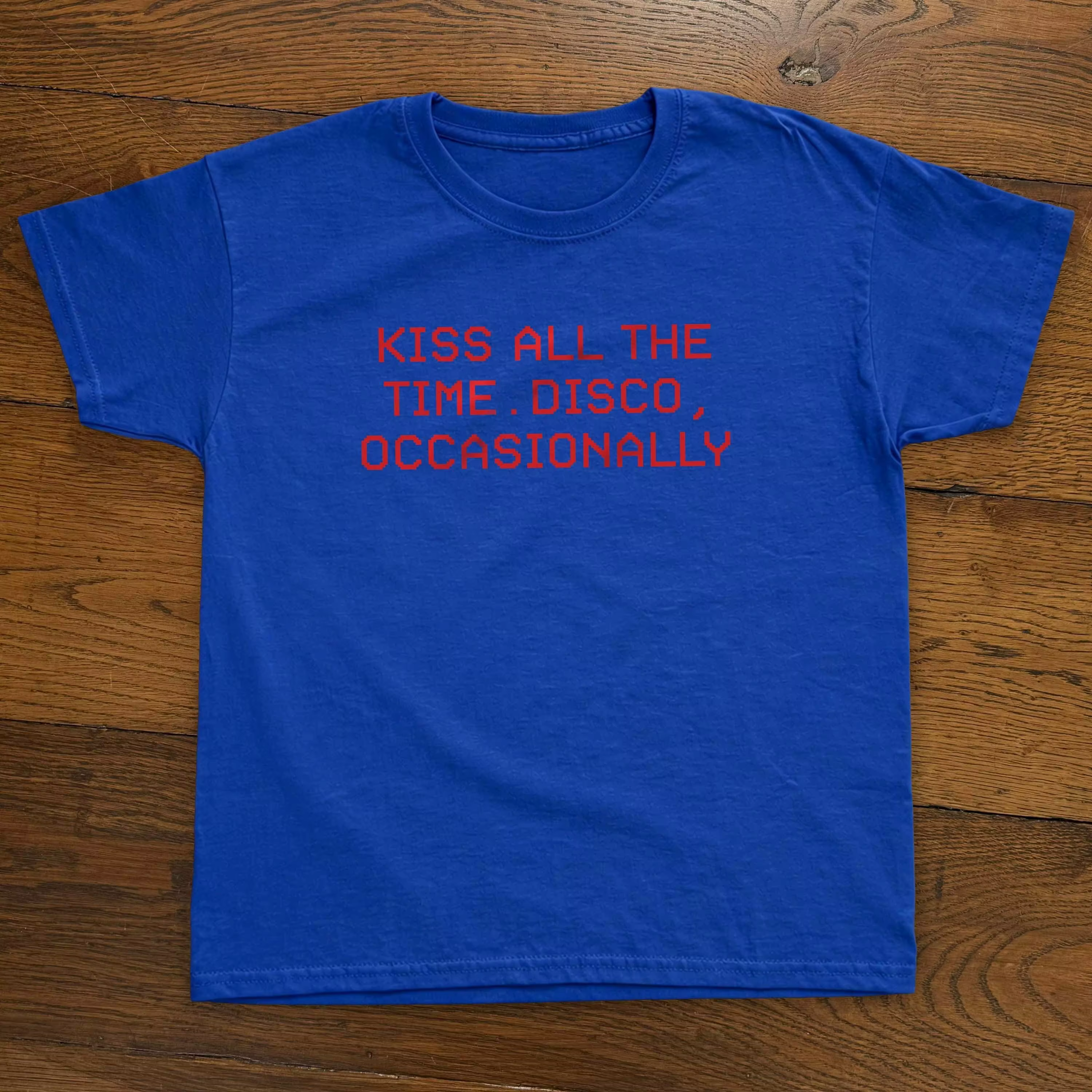 Marchandises de l'album de Harry Styles Kiss All The Time. T-shirt Disco Occasionnel 2026 Été Homme 