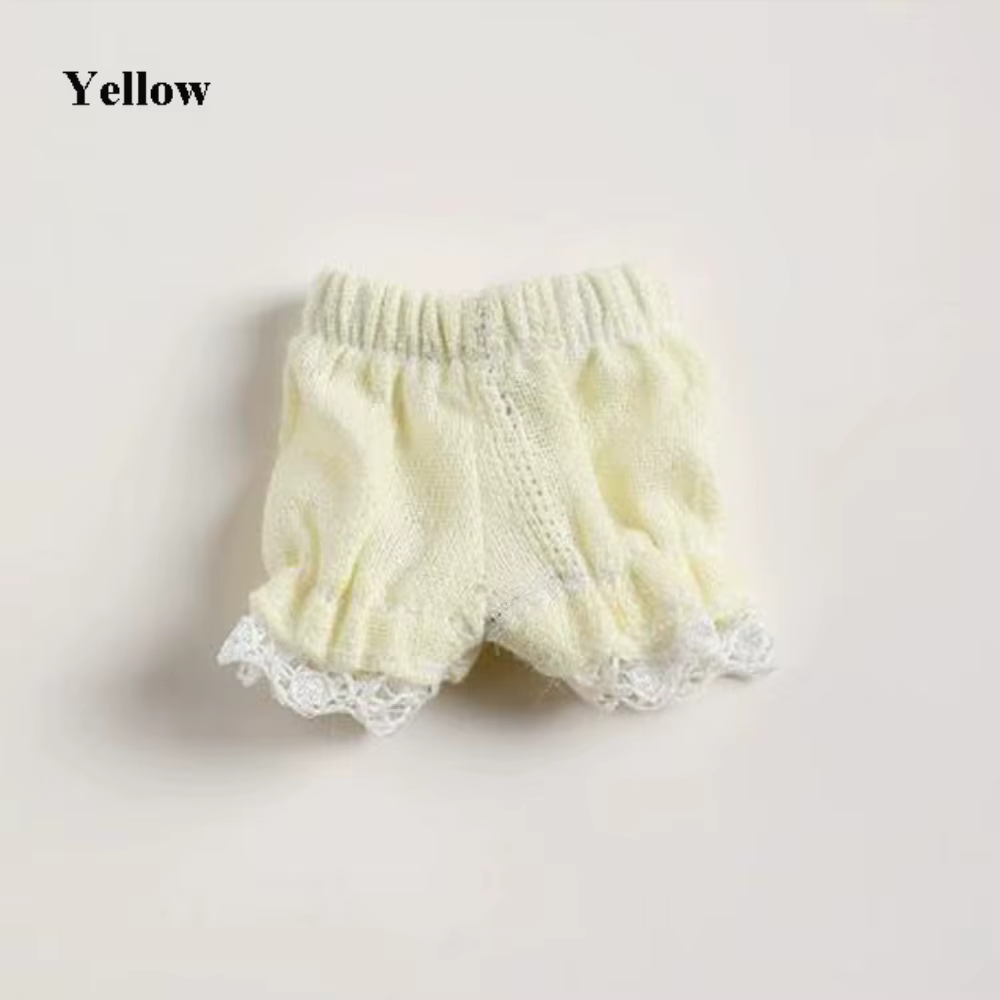 Vêtements décontractés multicolores pour poupées 1/11 1/12, pantalons pour poupées, shorts en coton,