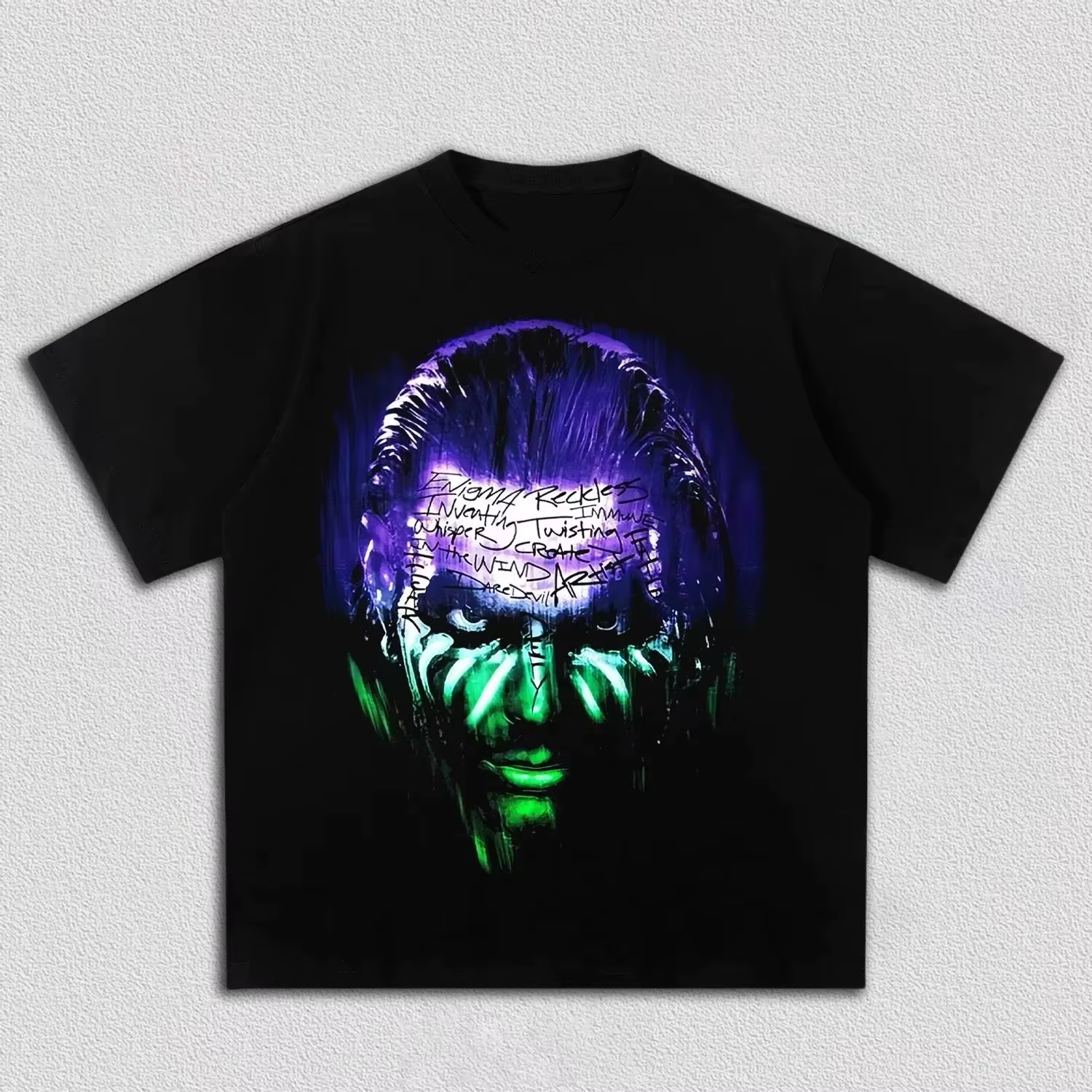 T-Shirt à manches courtes pour hommes et femmes, avec image de Jeff Hardy, l'enigme charismatique, p