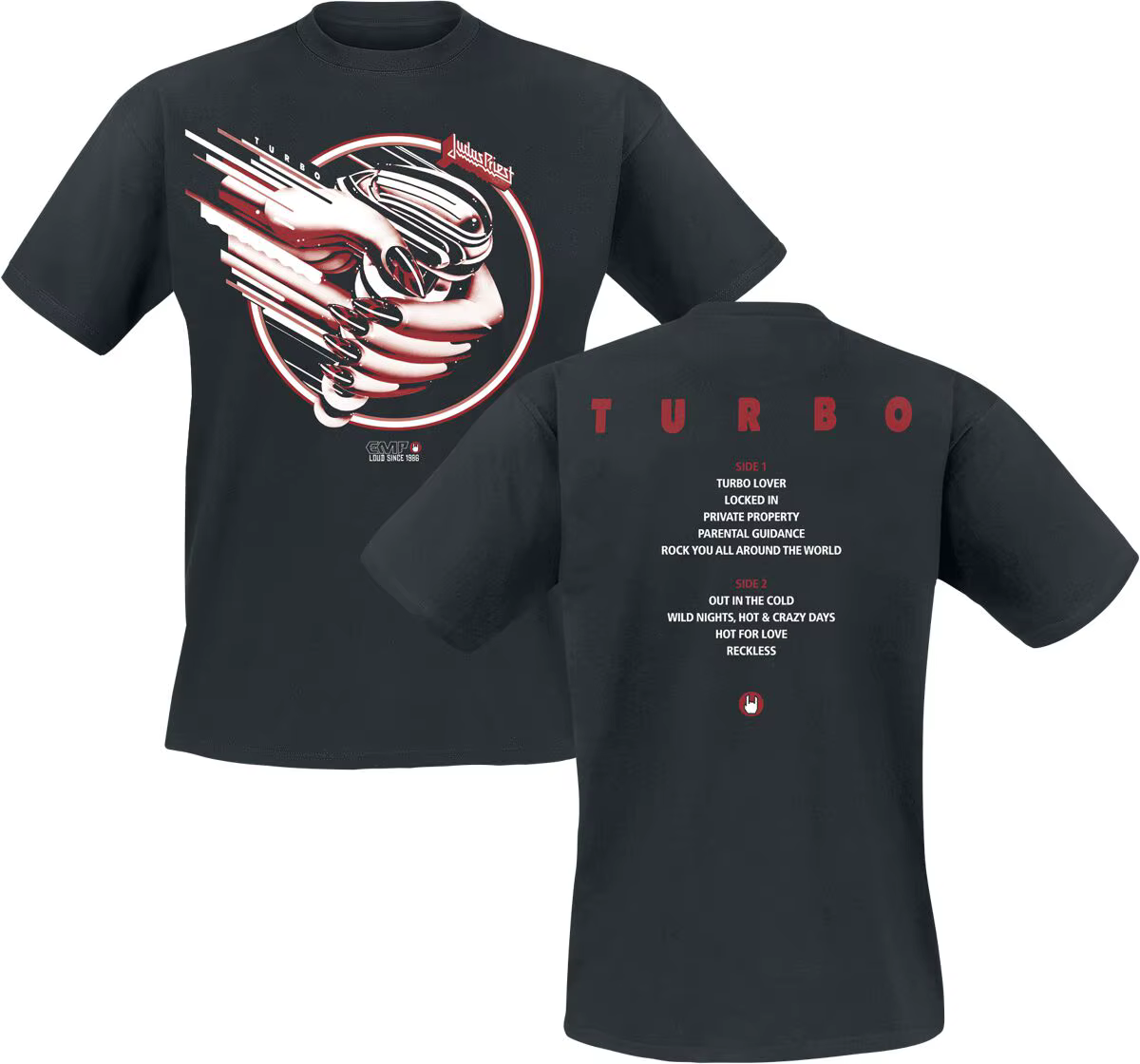 T-Shirt en coton avec image de la bande Judas Priest, 40e anniversaire, pour hommes et femmes, Stree