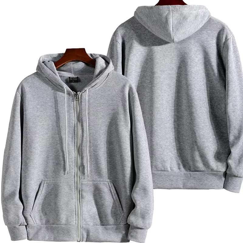 Sweats à capuche zippés pour hommes, sweat à capuche à manches longues, tenue décontractée pour homm