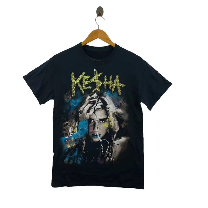 Kesha 2011 Cannibal Get Sleazy Travel T-shirt pour hommes et femmes, mode décontractée quotidienne