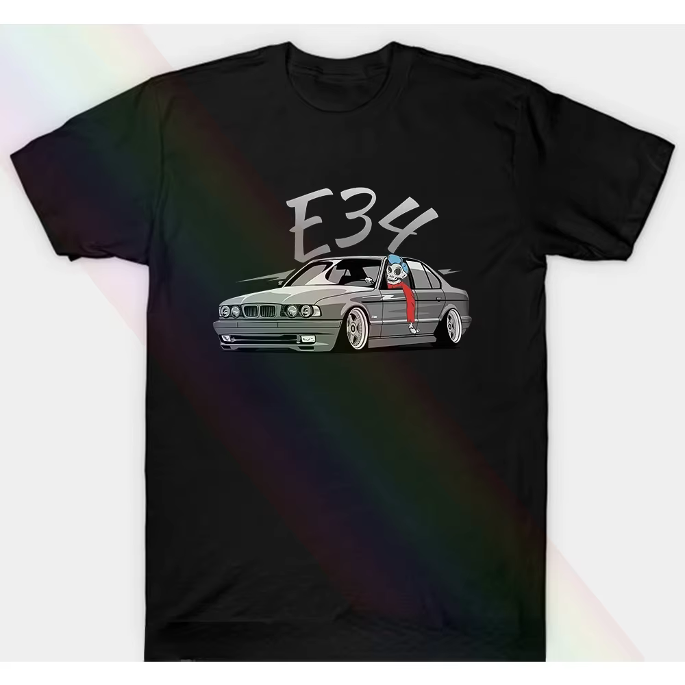 GlstJews-T-shirt pour homme, streetwear, estival et rétro, à la mode, harajuku, rn E34
