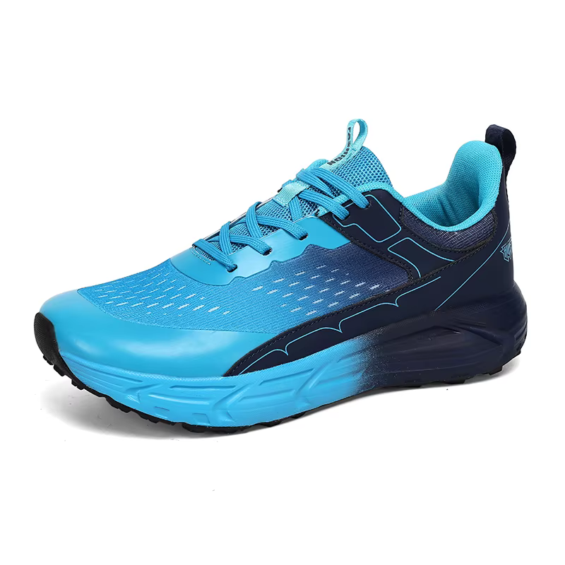 Baskets à bout large pour hommes, semelles à plateforme, chaussures de sport décontractées à la mode