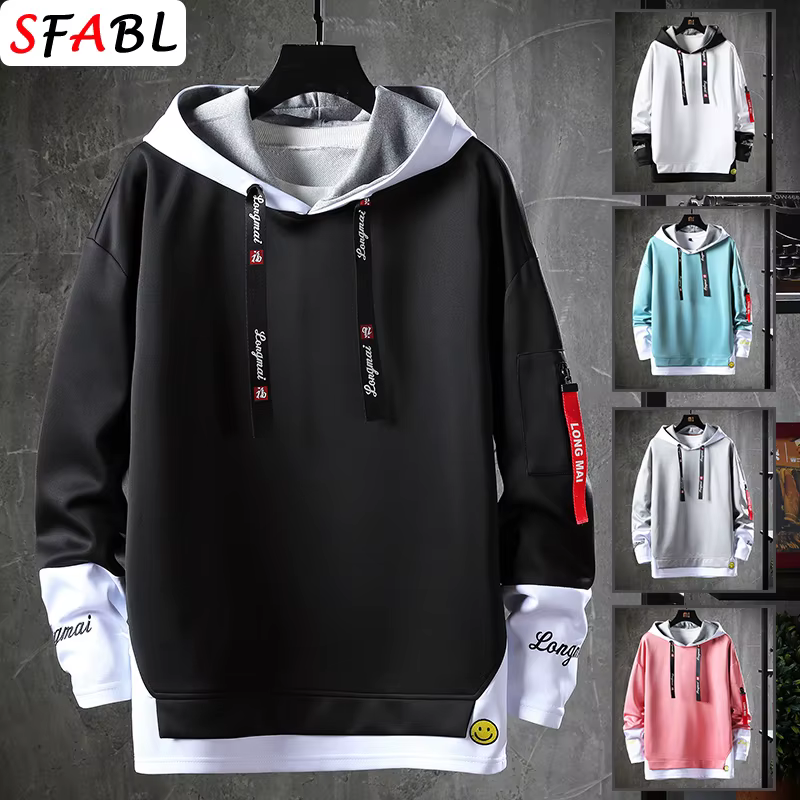 Nouvelle mode hommes sweats à capuche Hip Hop à capuche hommes sweats hommes haut Streetwear décontr