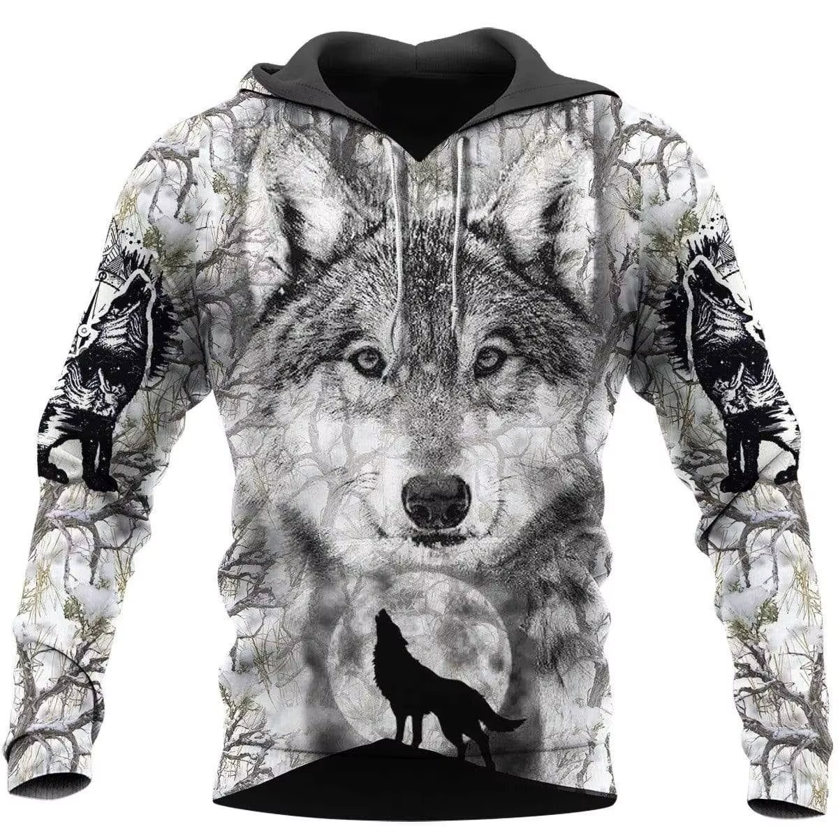 Sweat à capuche pour hommes, impression 3D, nouvelle mythologie Viking, Style Vintage, hauts surdime