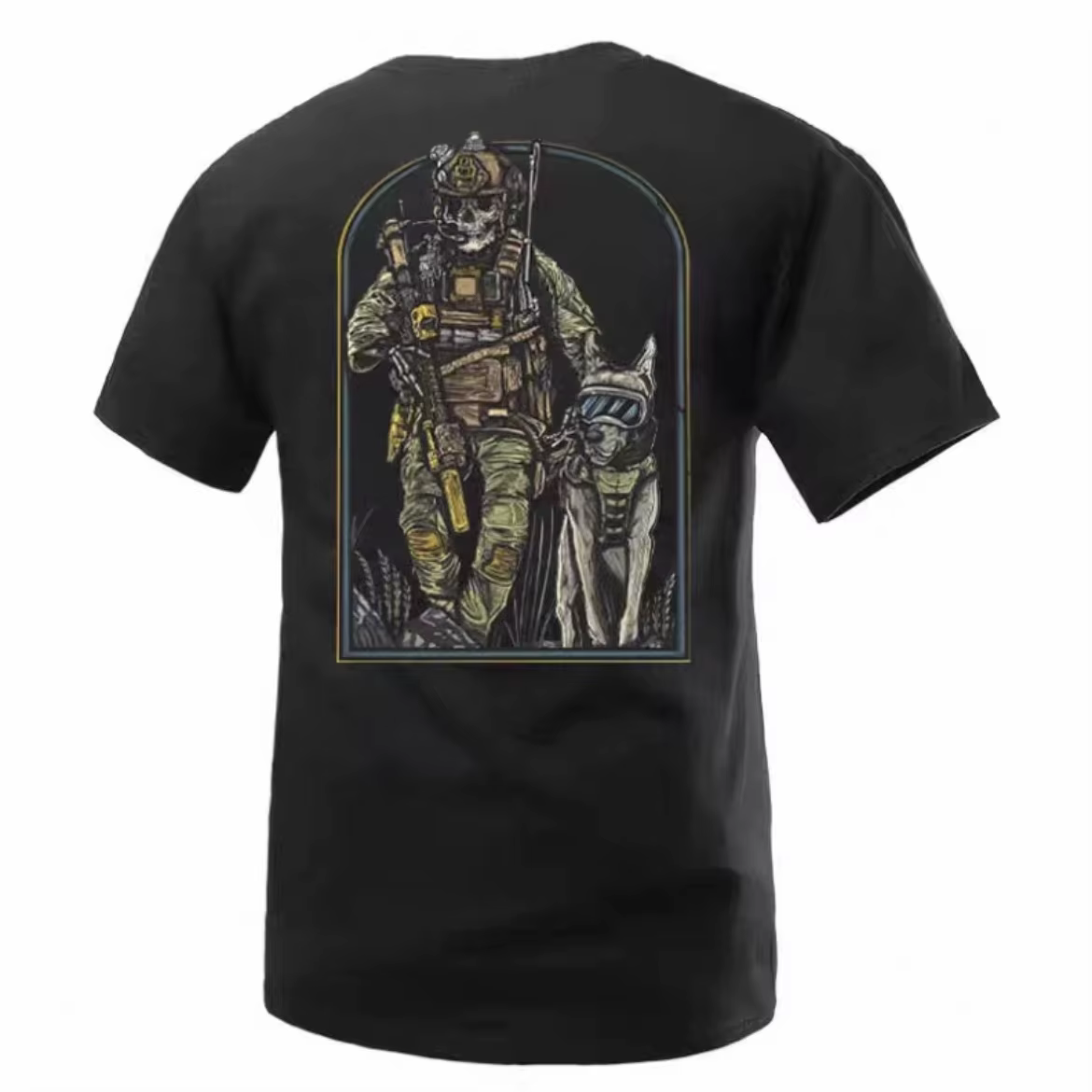 T-Shirt à manches courtes pour sports de plein air, nouveau modèle d'été, style militaire Hardman Cl