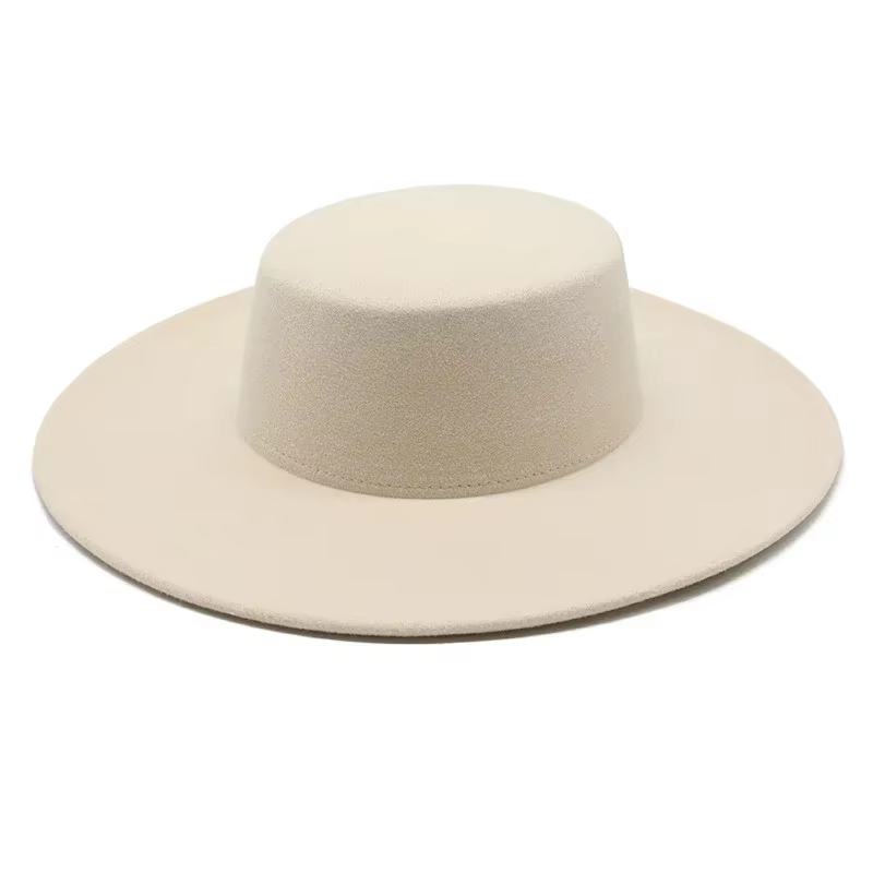 2025 Flatcap nouveau français élégant casquette plate Dame chapeau rétro large bord feutre chapeau f