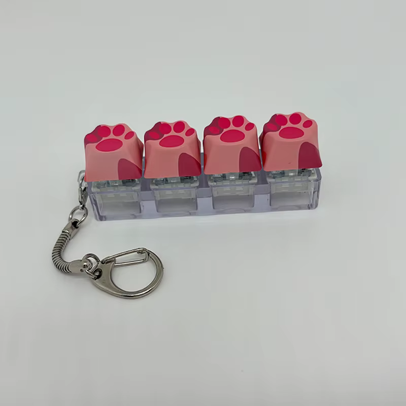 Porte-clés griffe de chat, pendentif pour sac à dos de téléphone portable, accessoires de bureau, ou