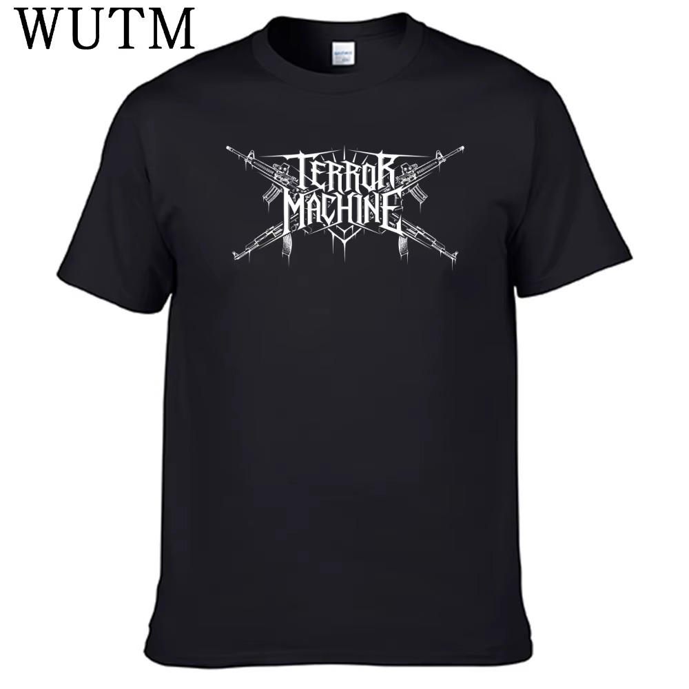 Cool Terrormachine T-shirt 100% coton pour hommes