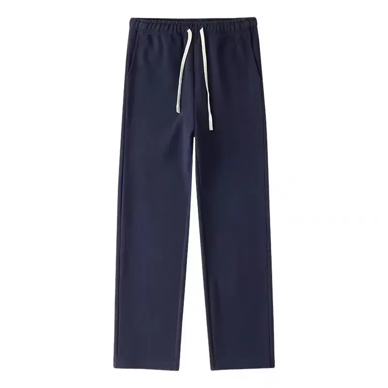 Viser de survêtement décontractés pour hommes, pantalons de survêtement droits, coton, respirant, Sp