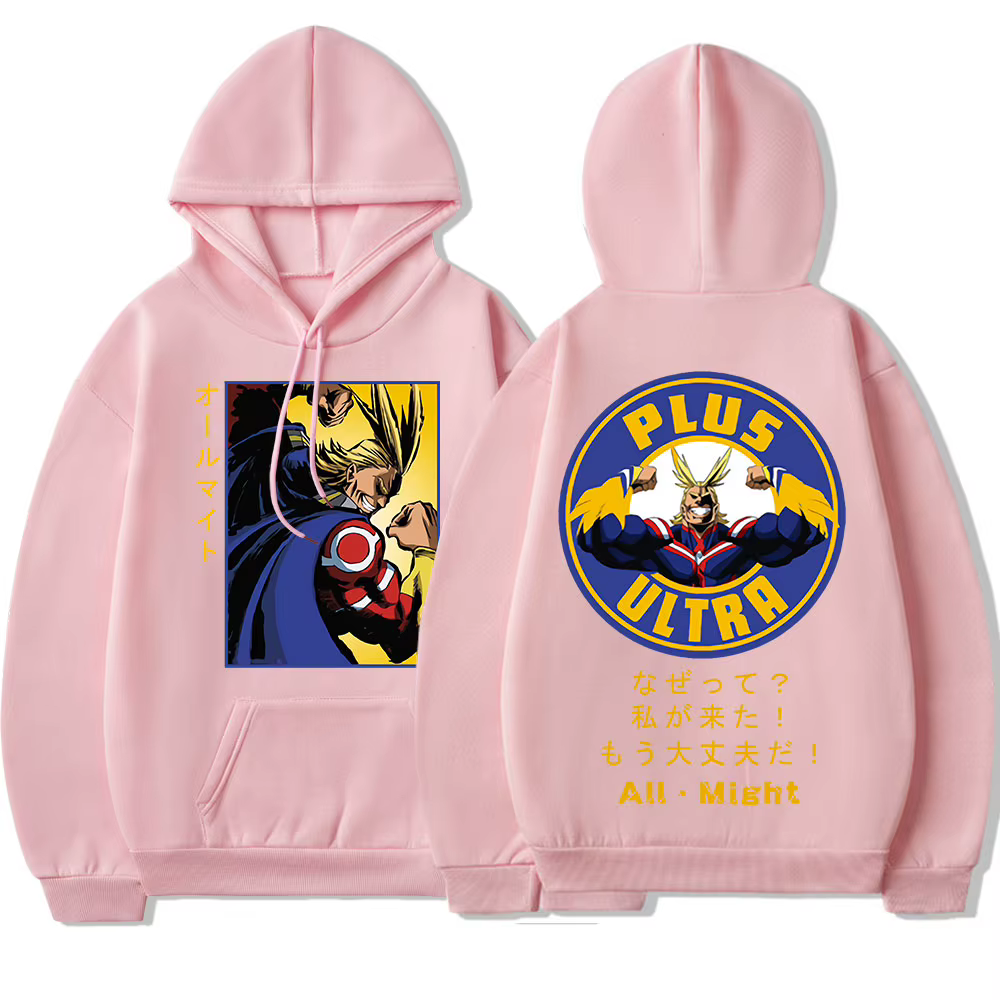 Sweat à capuche imprimé Anime My ForeAcademia pour hommes et femmes, sweats à capuche décontractés, 