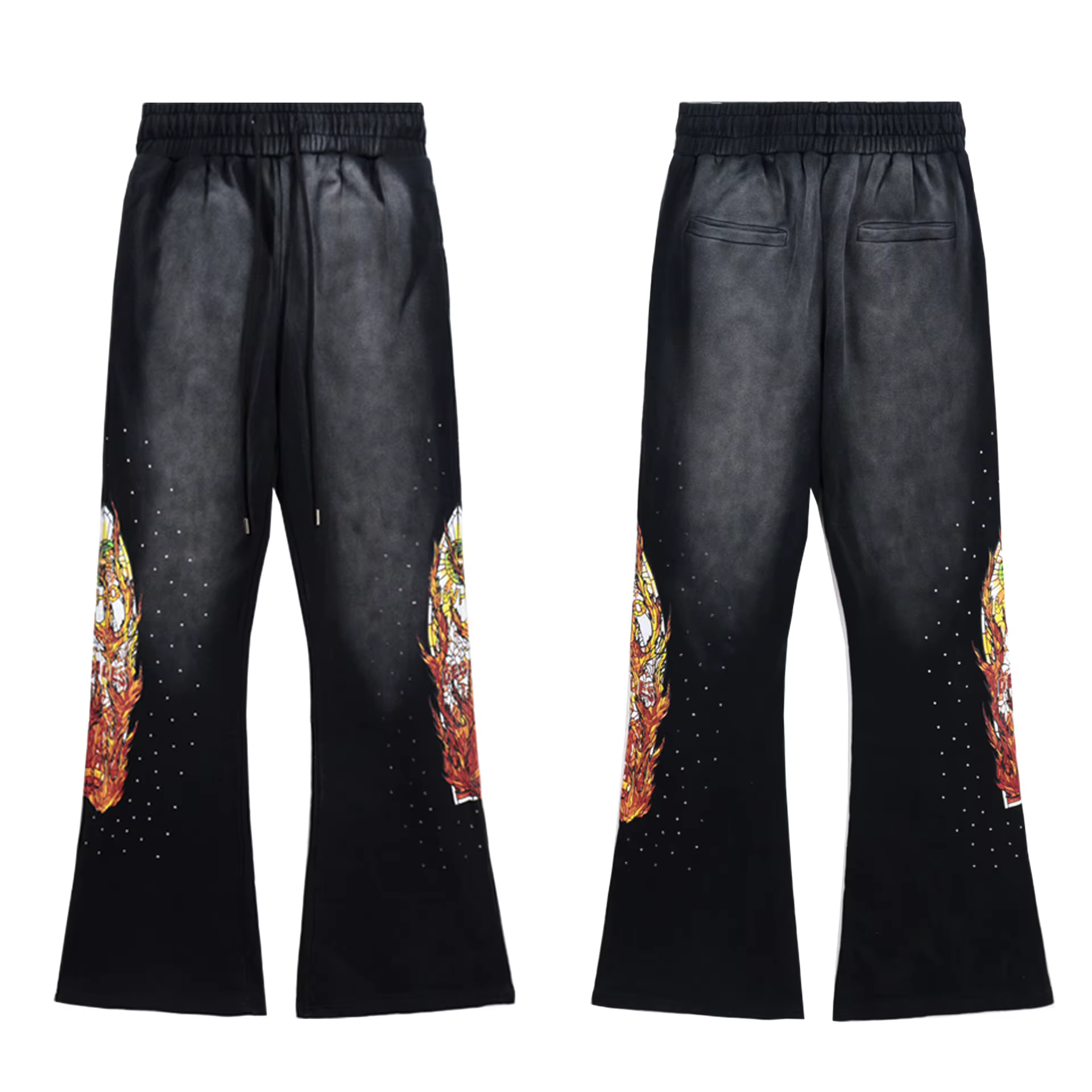 Sweats à capuche Respzed WDW pour hommes et femmes, Streetwear, meilleure qualité, Hip Hop, noir, gr