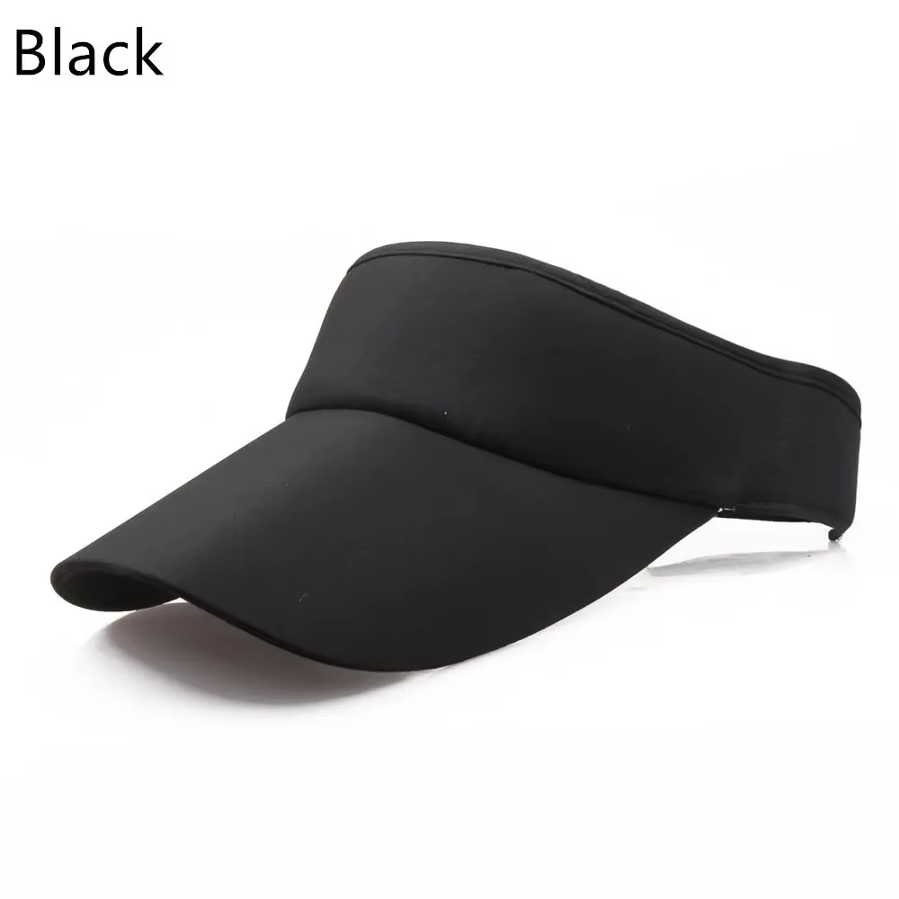 Chapeau réglable Vizor pour hommes et femmes, pare-soleil, sport, tennis, golf, bande de sauna, casq