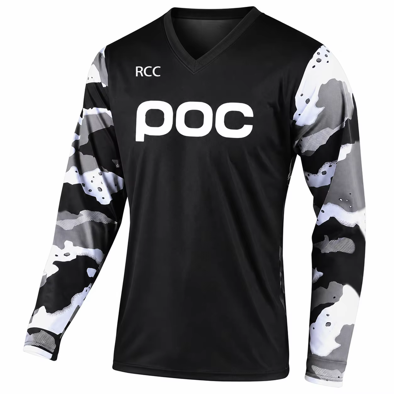 Maillot de cyclisme et motocross RCC POC 2026 pour hommes, vêtements de moto et VTT pour garçons, t-