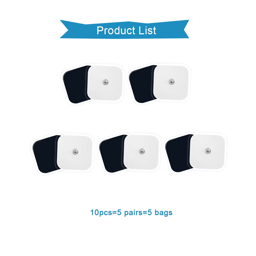 Tampons de remplacement pour unité TENS, 10/20/50/100 pièces, électrodes auto-adhésives, électrodes 