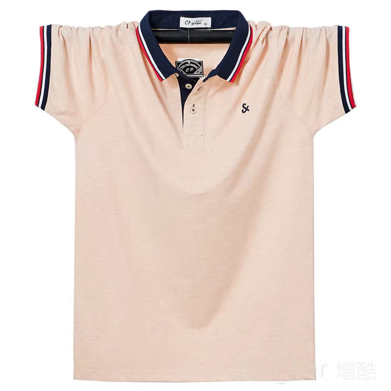 Polo à Manches Courtes et Revers pour Homme, Grande Taille 6XL, Vêtements à la Mode, Nouvelle Collec