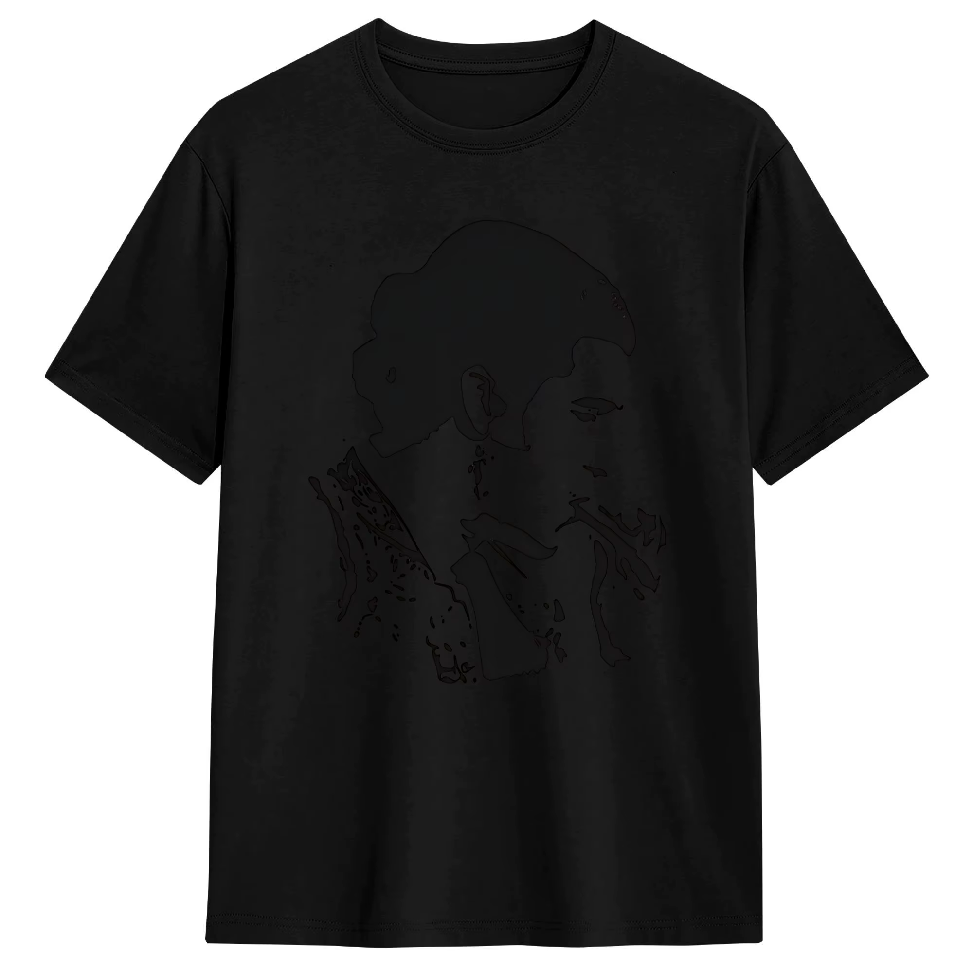 Morante de la Puebla T-Shirt pour hommes Y2K, T-shirts rétro d'été à col rond, hauts imprimés surdim