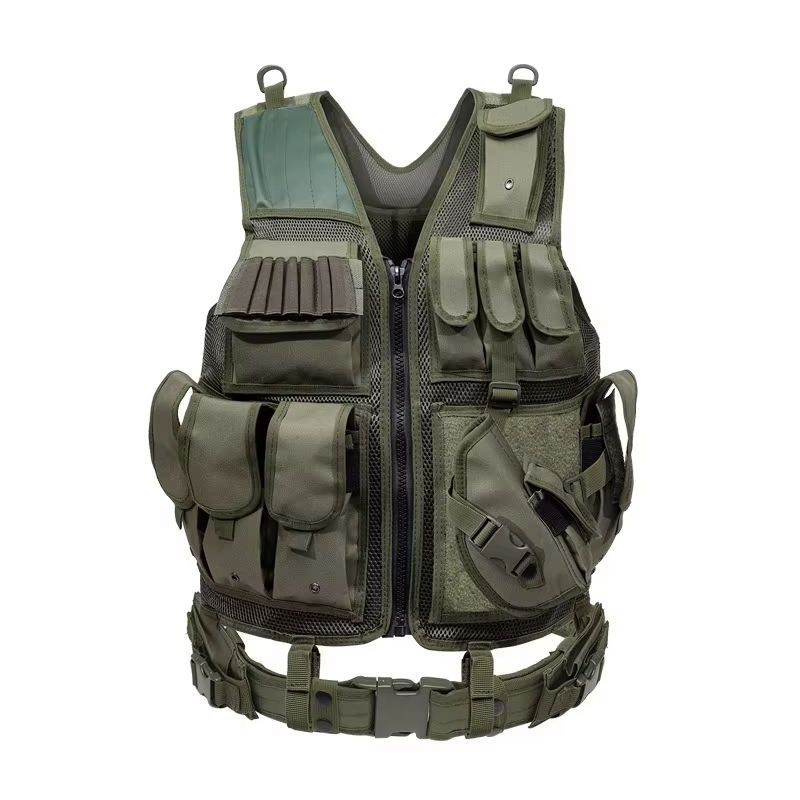 Vêtements de sécurité réglables, gilet tactique Swat, veste Swat, plate-forme de poitrine multi-poch