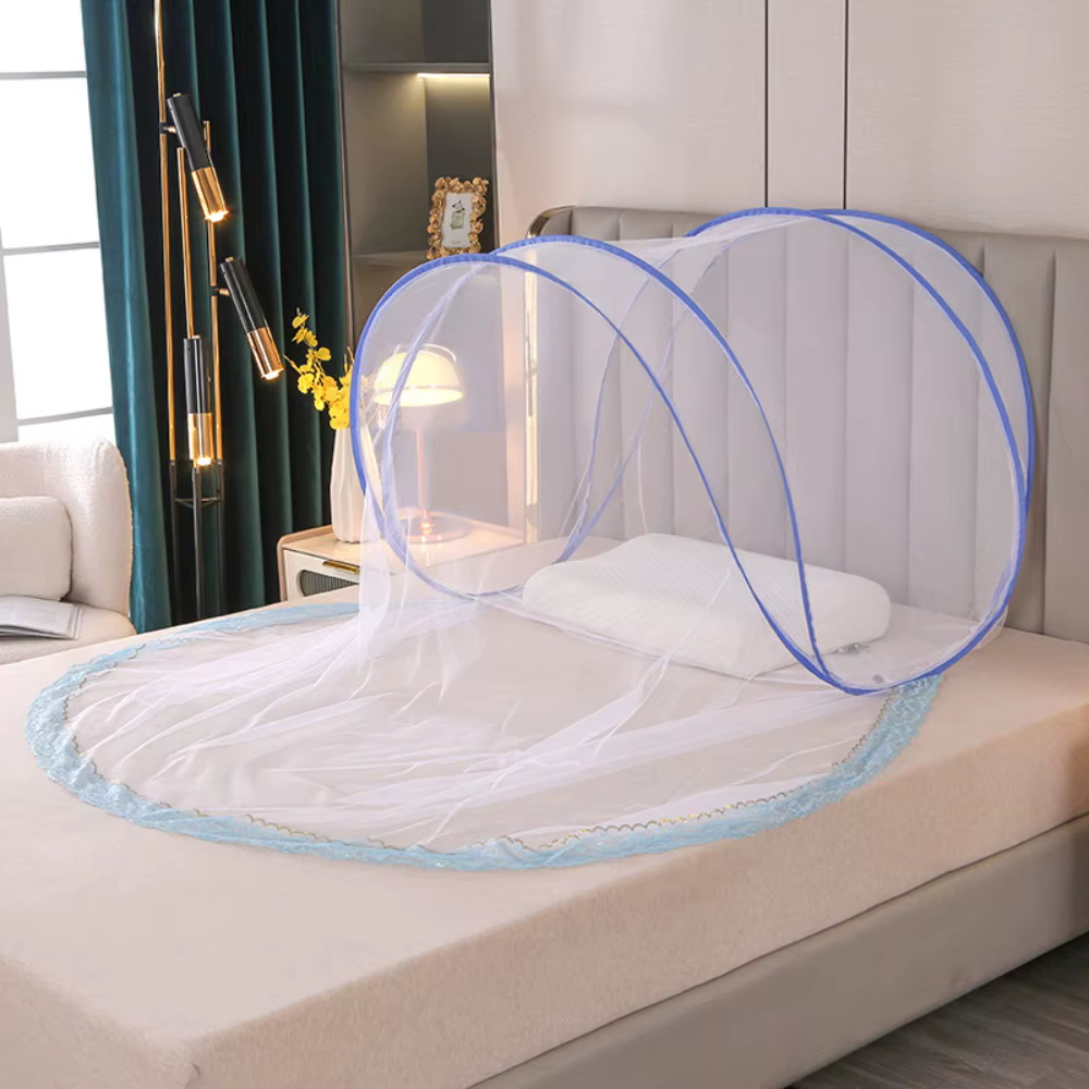 Moustiquaire pliable anti-moustiques pour voyages, pour dormir la tête, moustiquaire simple Portable