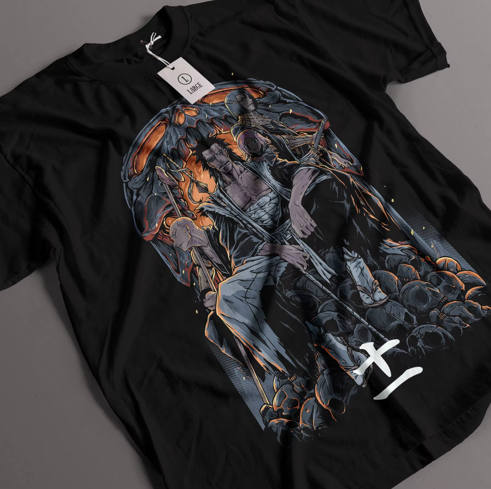 Zaraki Kenpachi chemise Yhwach blanchiment Anime T-Shirt Ichigo Kurosaki T-Shirt Rukia