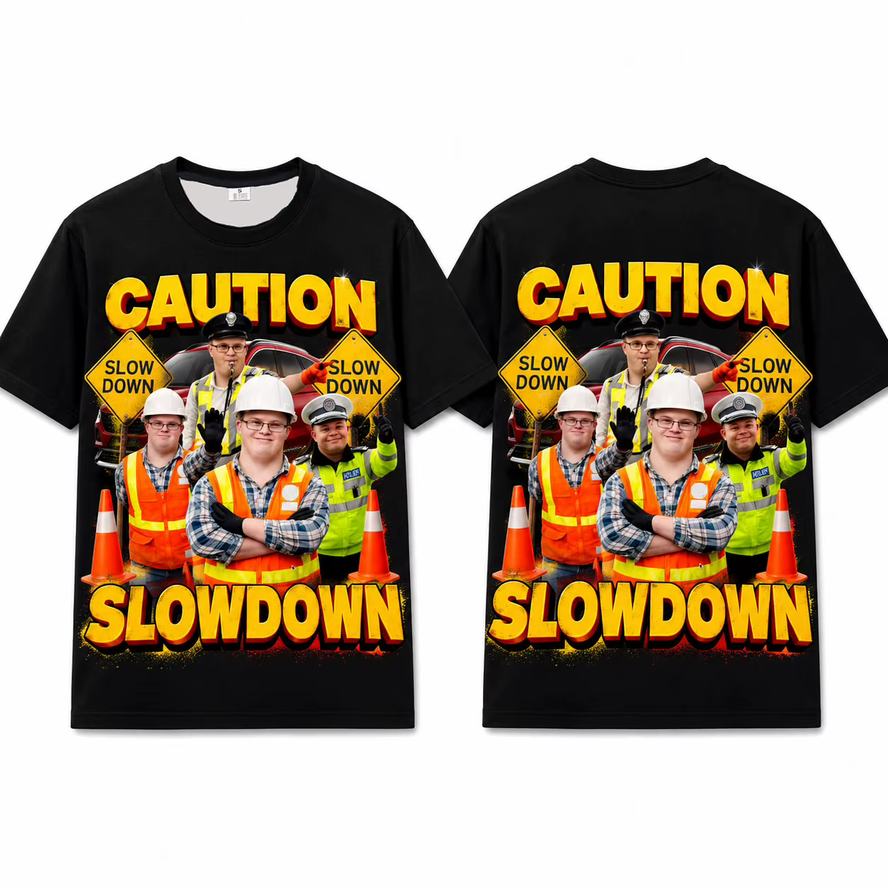 T-shirt Bad Meme Unwearable - T-shirt graphique humoristique, humorisme papa viral, T-shirt en POLYE
