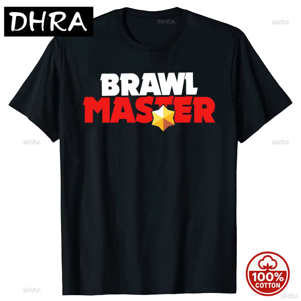 Drôle Brawl Master nouveau Style t-shirt hommes femmes coton Humor Streetwear t-shirt à manches cour