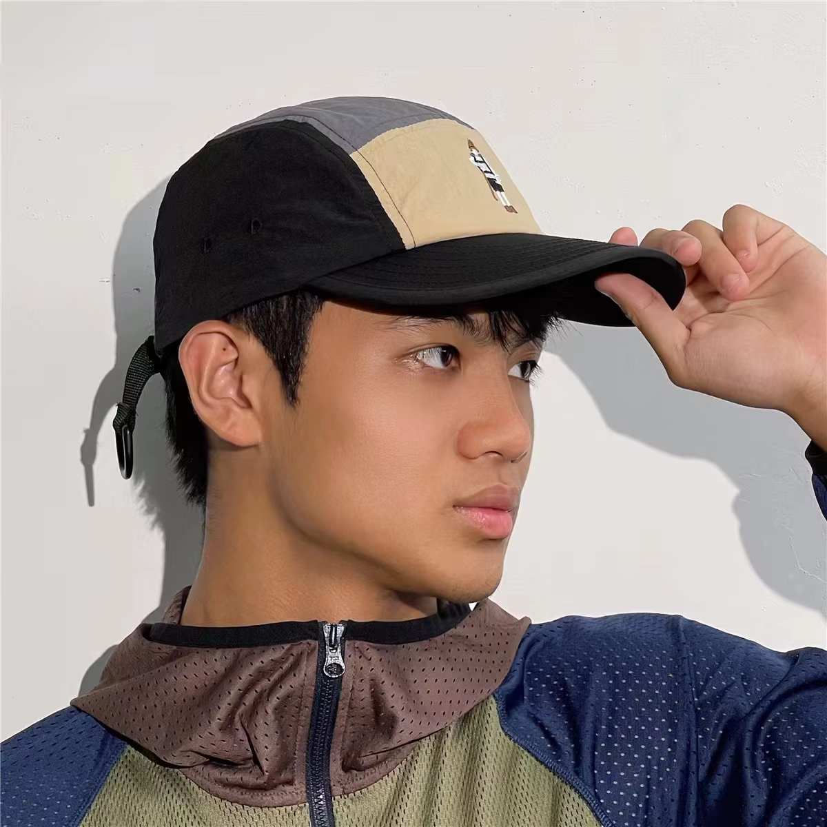 THE HOBOO Style japonais Vintage mince séchage rapide respirant 5 faces casquette de Baseball femmes