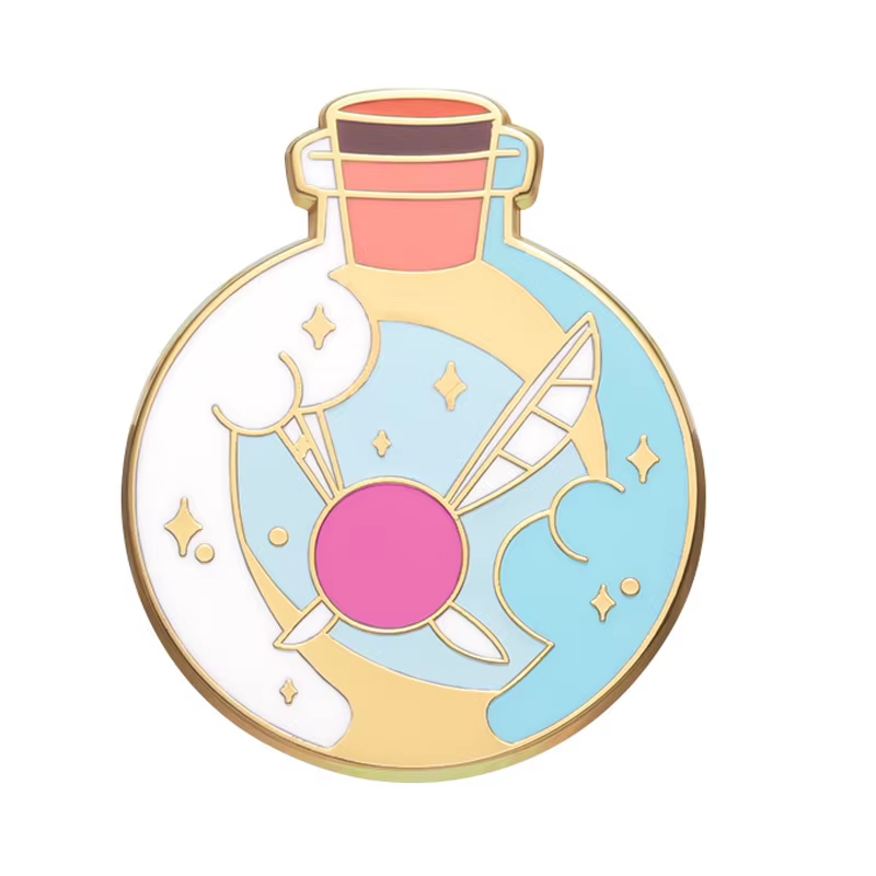 Broches et épingles en émail mignonnes sur le thème des jeux et de l'amour pour femmes, accessoires 