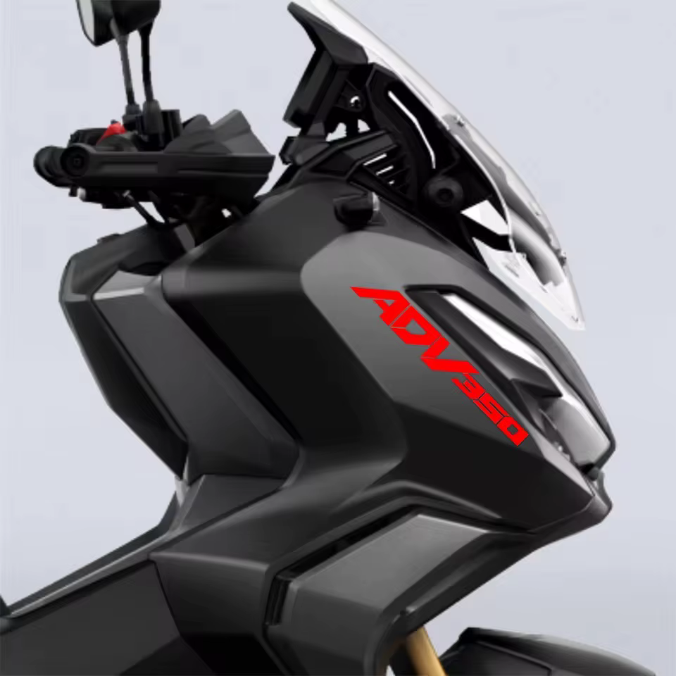 Autocollants décoratifs avant pour moto HONDA ADV350 2025 – Accessoires ADV350 ADV 350 – Décalcomani