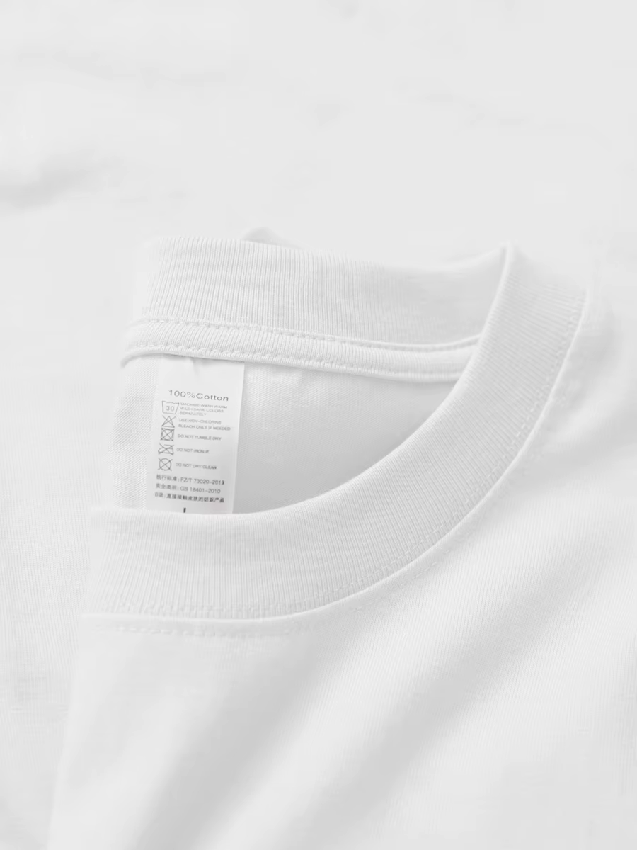 T-shirt manches courtes homme, en coton, droit, sans couture, surdimensionné, ample, couleur unie, é