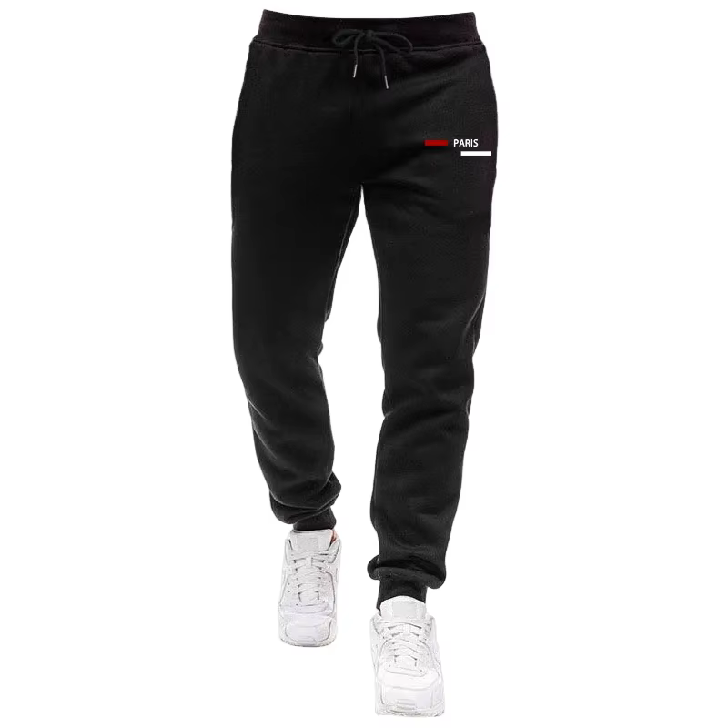 Sweat-shirt à capuche et pantalon de survêtement pour hommes, vêtements de sport urbains décontracté