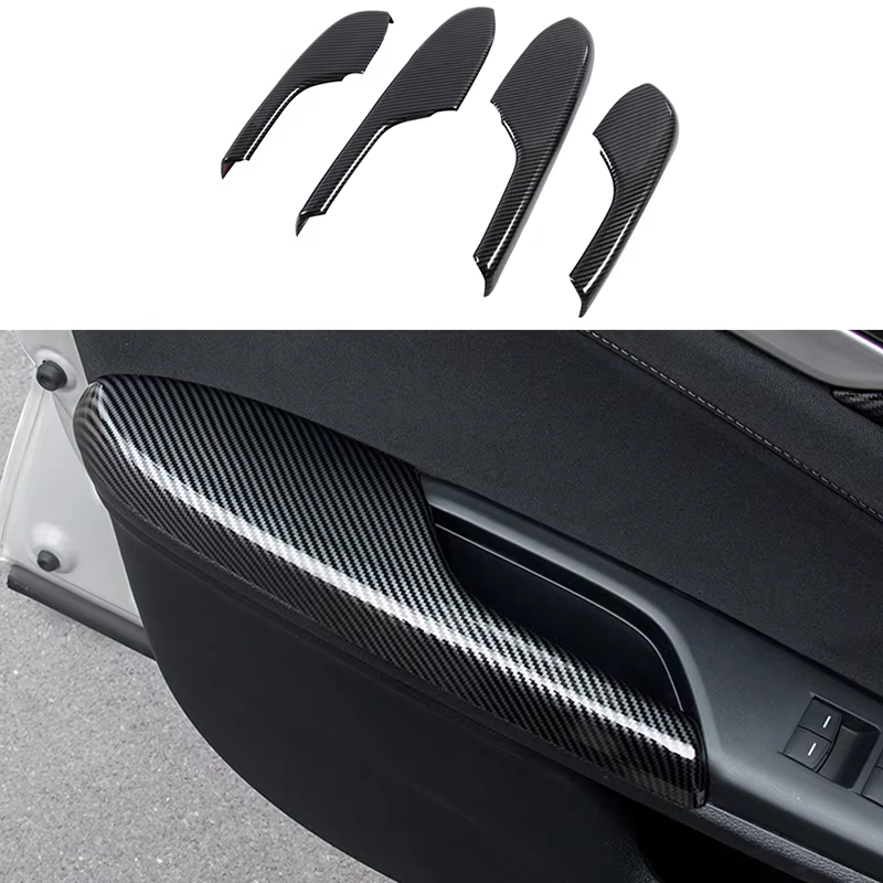 Couvercle de protection pour panneau d'accoudoir de porte intérieure, accessoires pour Honda Civic 1