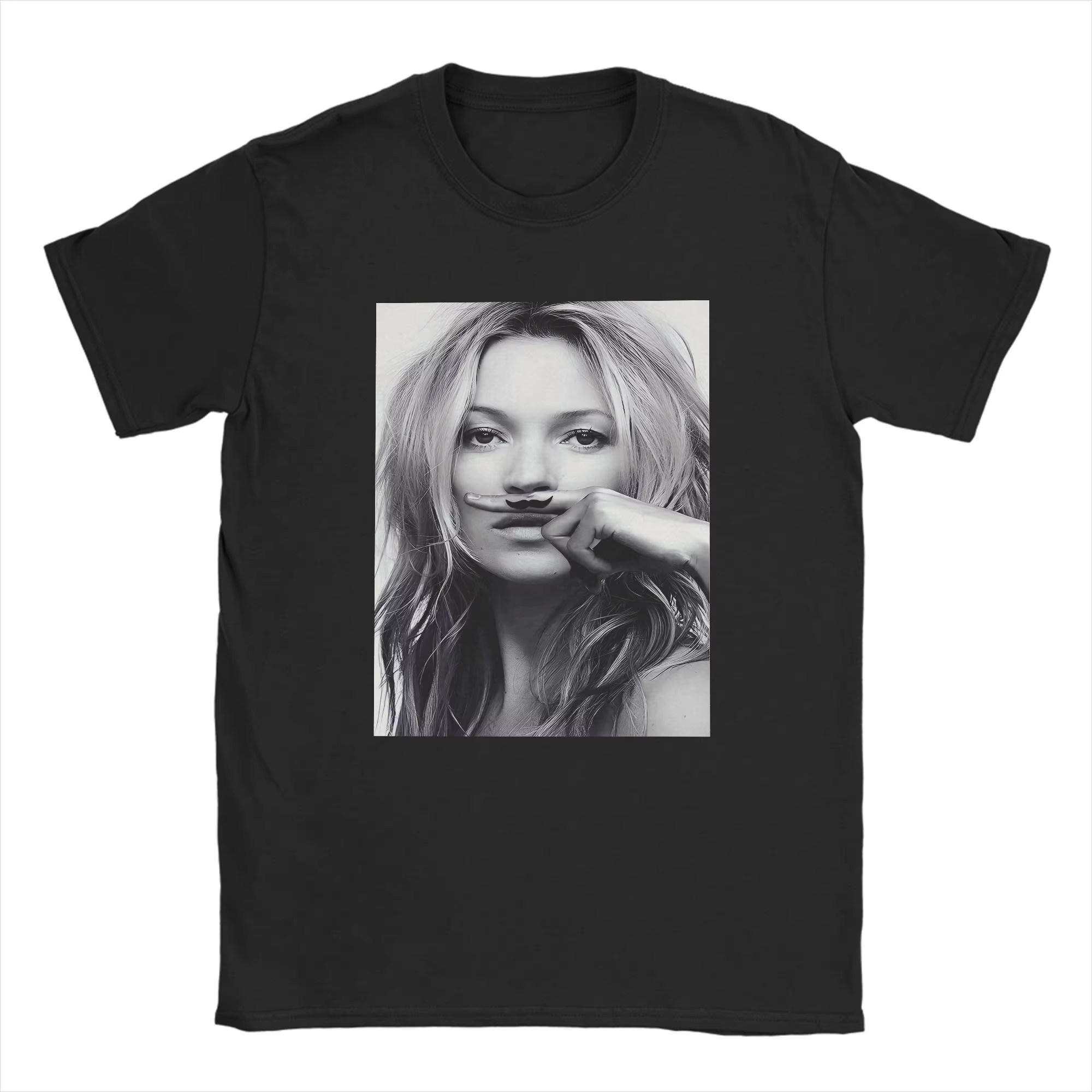 T-shirt décontracté d'été Kate Moss nouveauté T-Shirts coton t-shirt pour hommes Y2K classique pas c