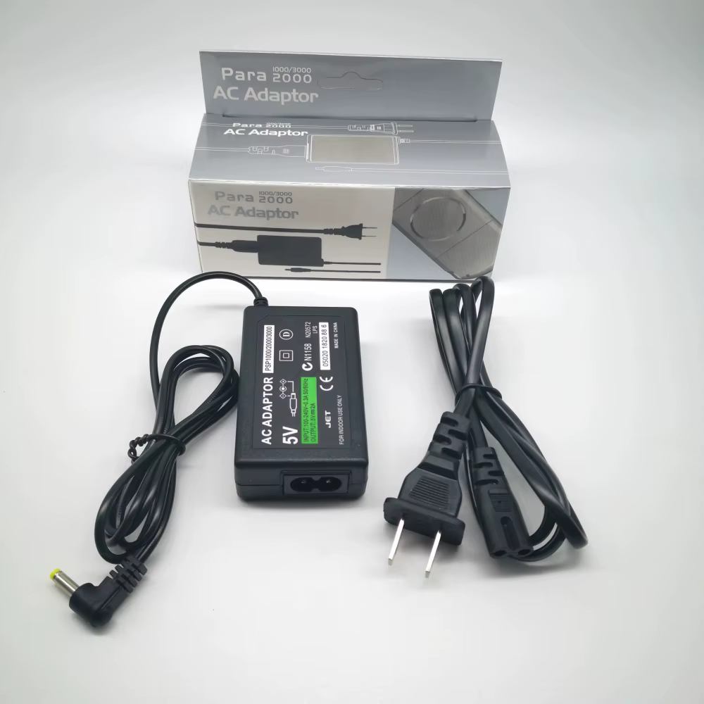 Chargeur secteur EU/US pour PSP 1000 2000 3000, adaptateur secteur, cordon d'alimentation pour acces