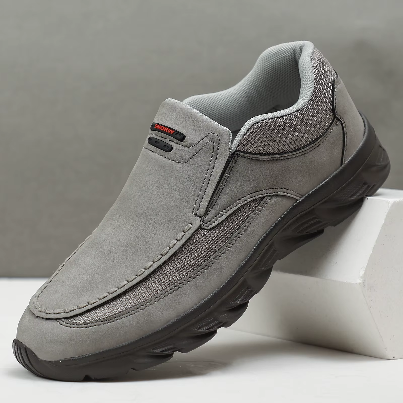 Hommes mocassins sans lacet chaussures décontractées pour hommes confortables marche baskets marque 